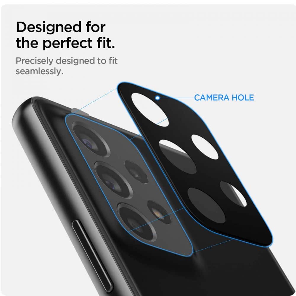 SPIGEN OPTIK.TR ZAŠTITNIK ZA KAMERU 2-KOM ZA SAMSUNG GALAXY A33 5G / A53 5G / A73 5G CRNI
