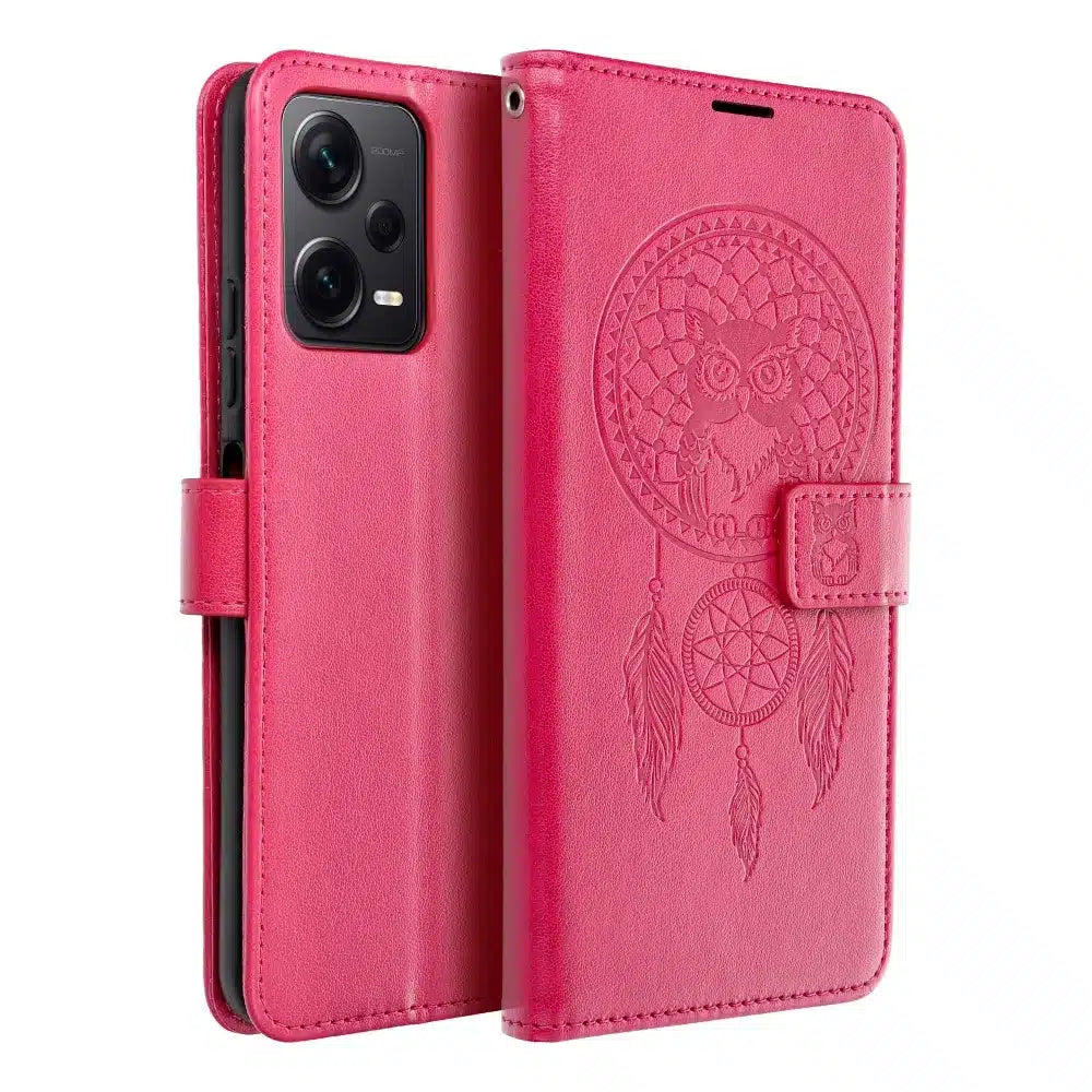 MEZZO Book case preklopna torbica za XIAOMI Redmi NOTE 12 PRO 5G dreamcatcher magenta