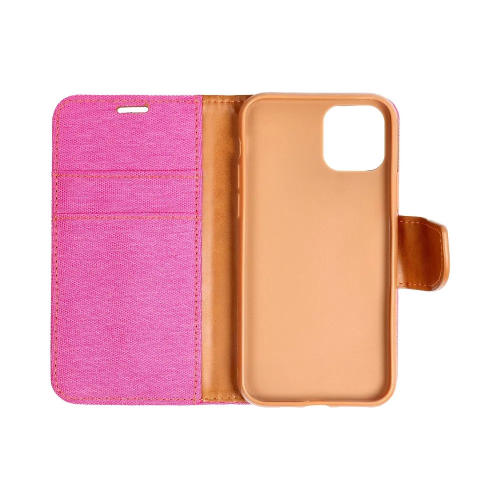CANVAS Book case za SAMSUNG GALAXY A13 4G pink