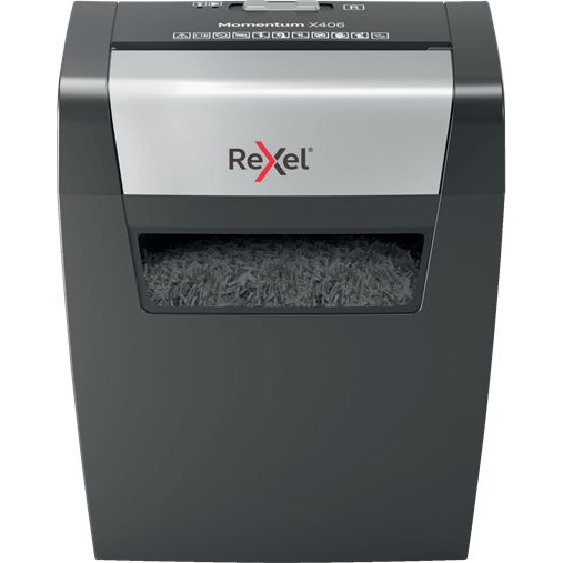 Rexel X308 uređaj za usitnjavanje papira Uništavanje usitnjavanjem 22 cm Crno, Srebro