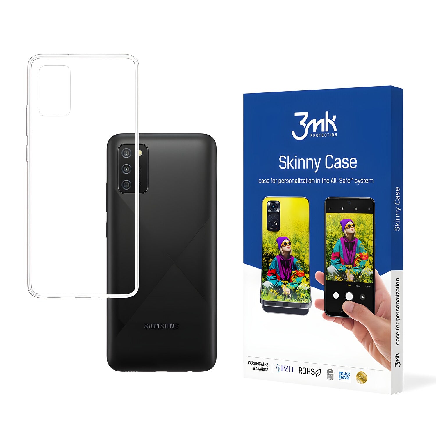 3mk Skinny futrola za Samsung Galaxy A02s - Prozirna KP20140