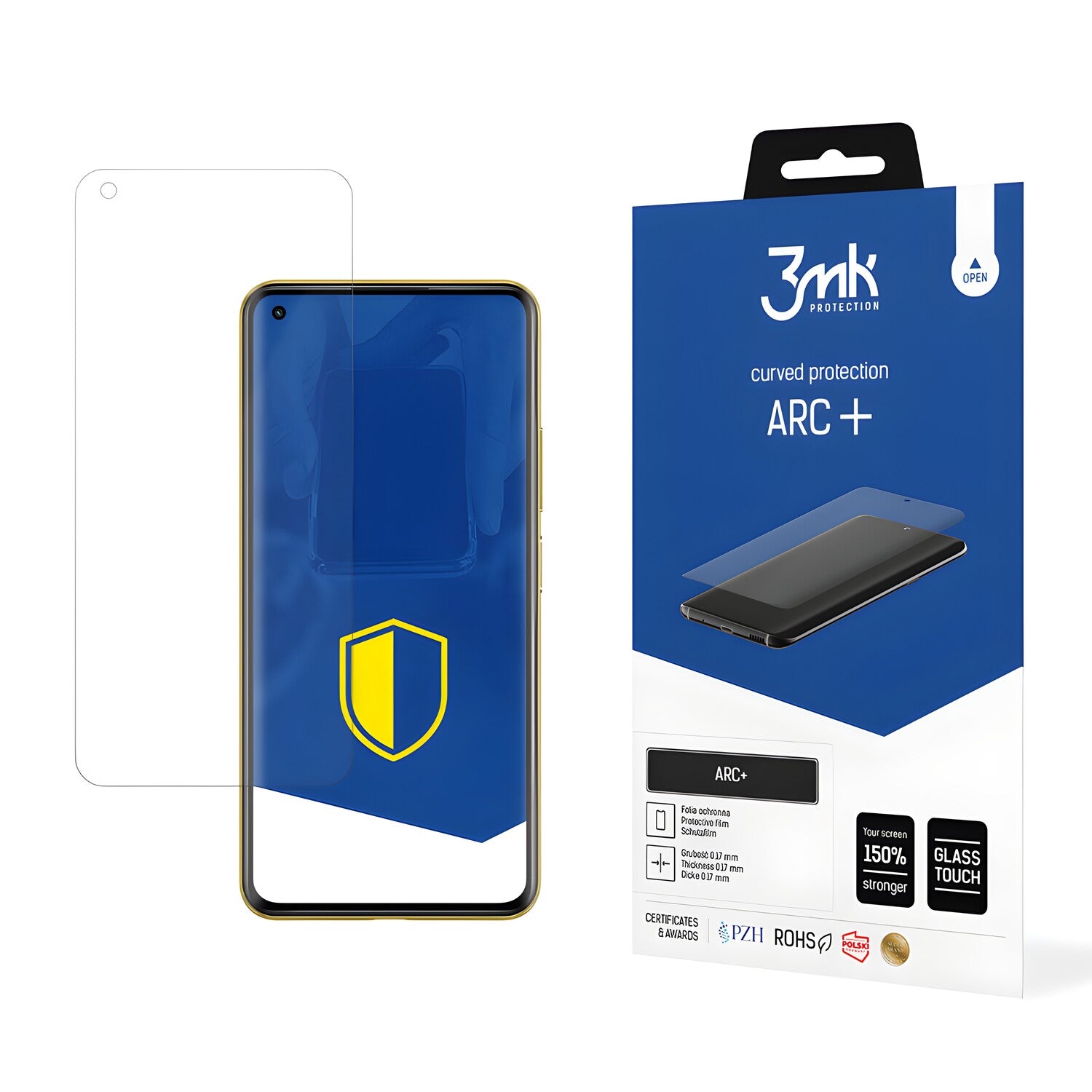 3mk Arc+ zaštitna folija za Xiaomi Mi 11 Ultra - Prozirna KP21098
