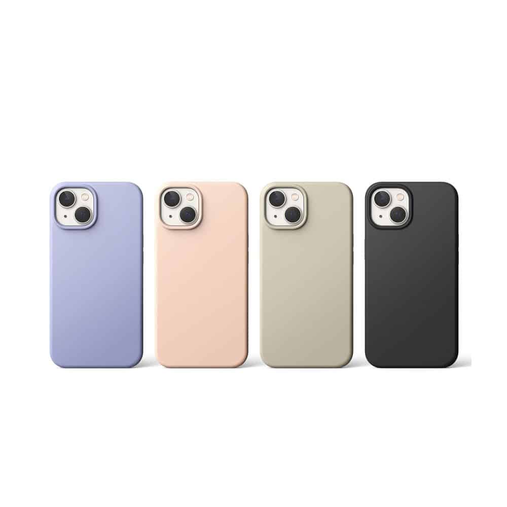 RINGKE SILICONE MASKA ZA IPHONE 14 PLUS / 15 PLUS PINK SAND