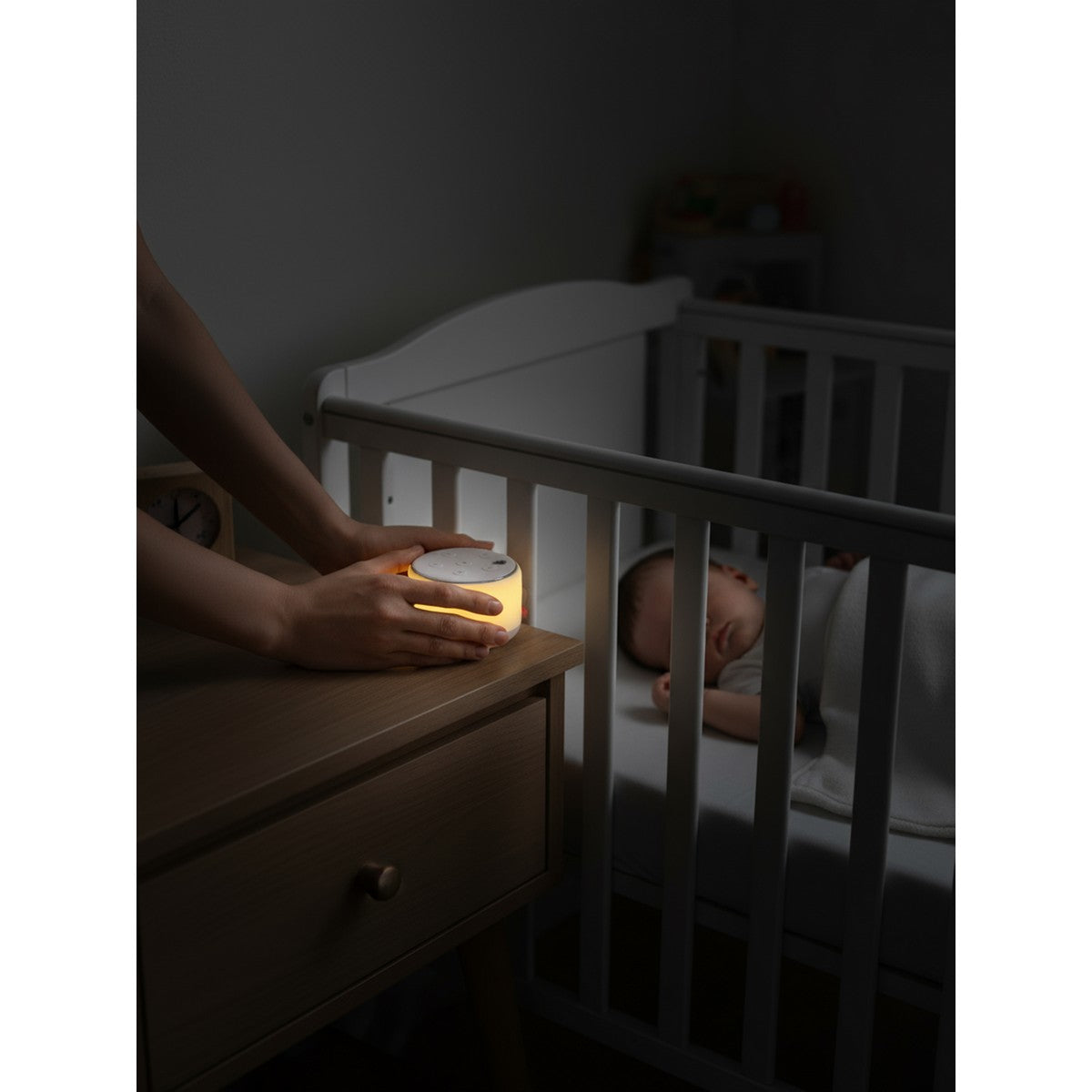 Momini Lullumo - Umirujuća zvučna lampa sa zvukovima prirode, 34 melodije