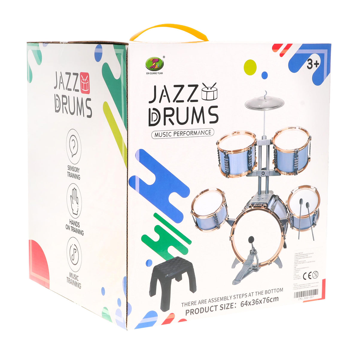 Blue Drum Set