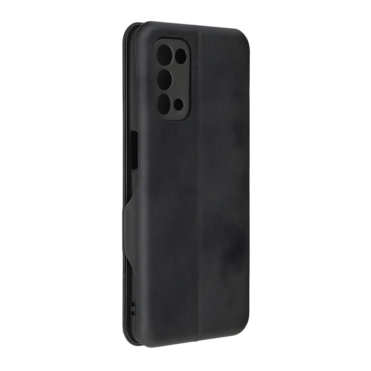 Techsuit - Preklopna torba za telefon za Oppo A54 5G / A74 5G / OnePlus Nord N200 5G - Crna KP27155