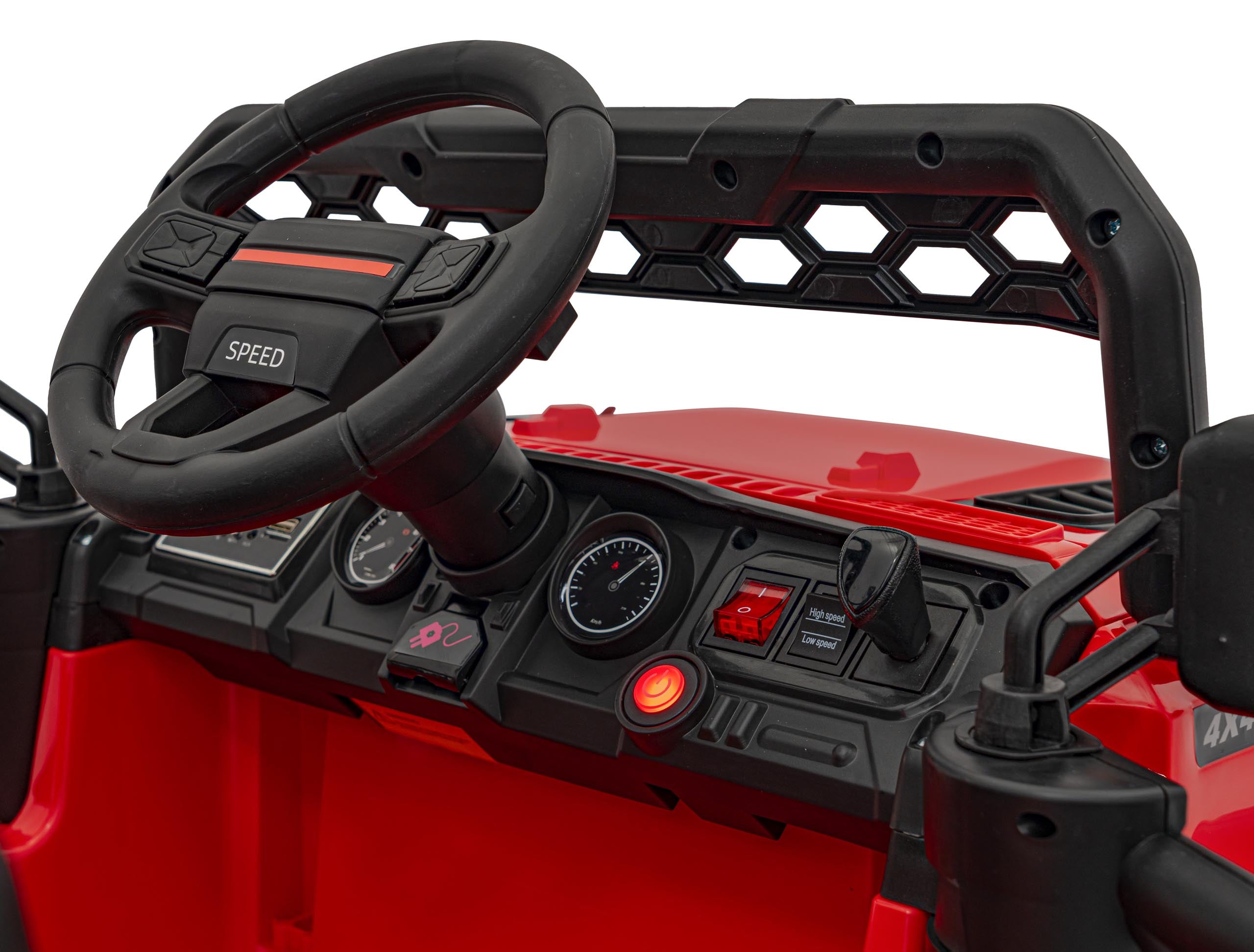 Auto na akumulator OFF ROAD Speed 4x4 - crveni
