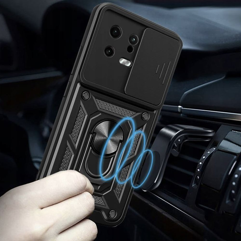 Techsuit - serija CamShield zaštitna maskica za Xiaomi 13 - crna