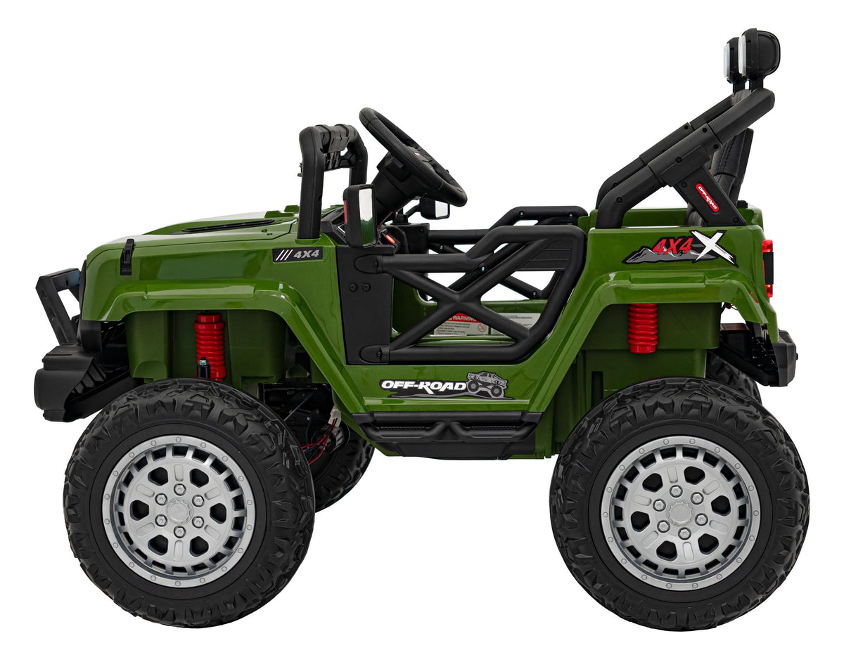 Auto na akumulator OFF ROAD Speed 4x4 - Zeleni