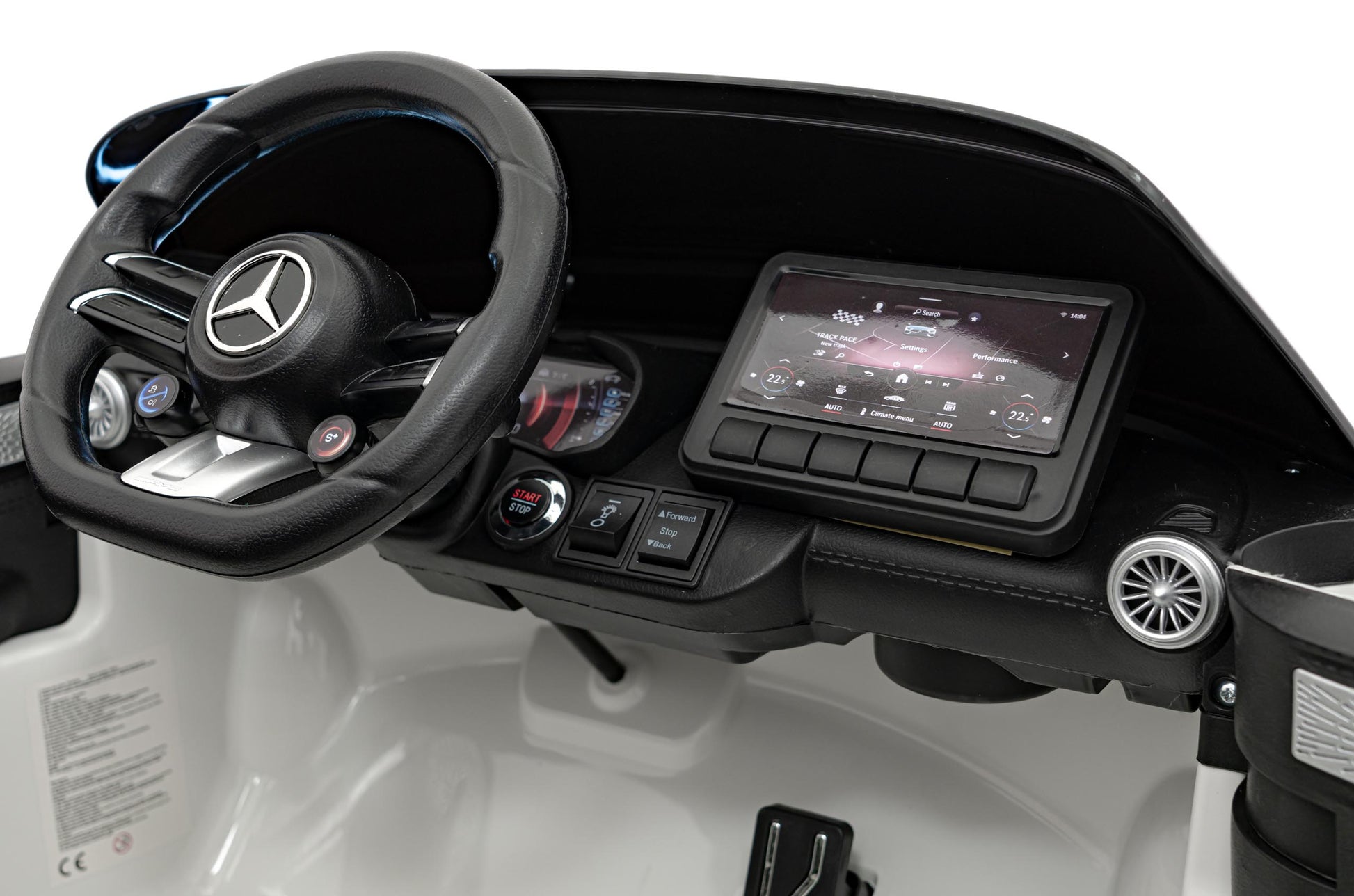 Licencirani auto na akumulator Mercedes Benz AMG SL63 4x4 - bijeli