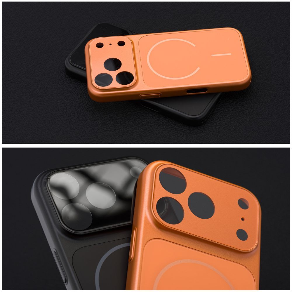 iPhone17 Pro Max MagSafe kompatibilna maskica - narančasta