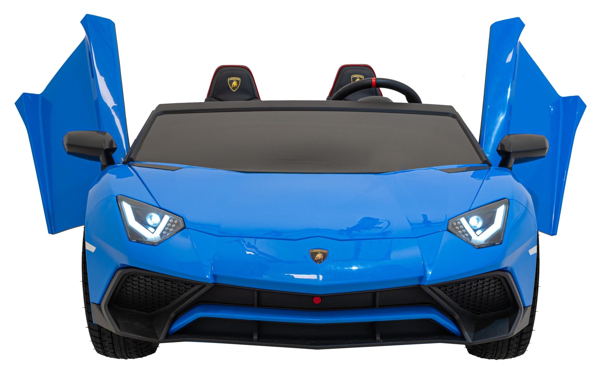 Licencirani auto na akumulator Lamborghini Aventador SV STRONG - dvosjed - plavi