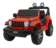 Licencirani auto na akumulator Jeep Wrangler Rubicon 4x4 - narančasti