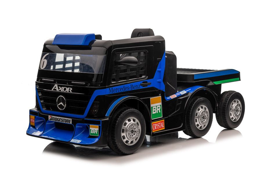 Kamion na akumulator Mercedes XMX622B - tamno plavi