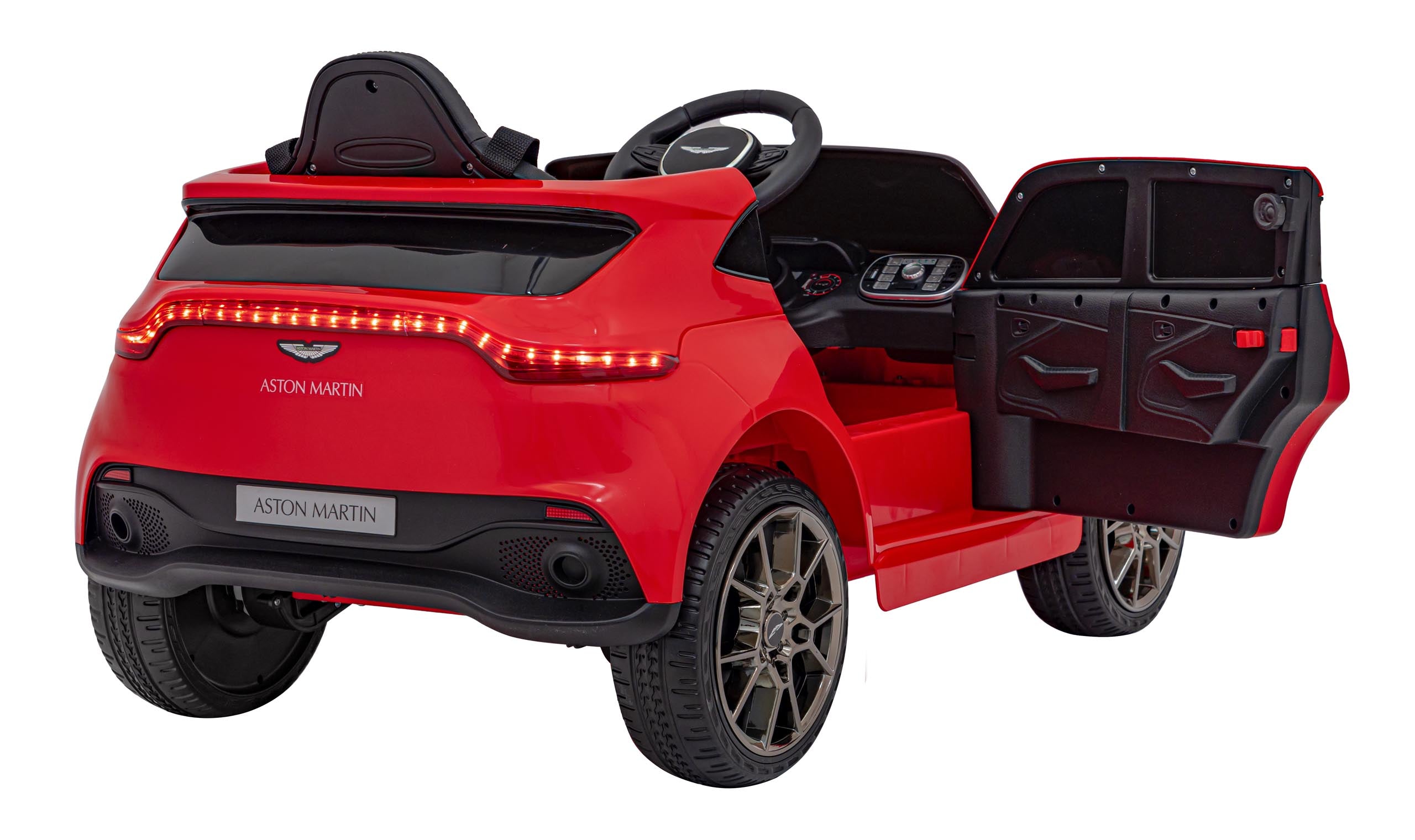 Licencirani auto na akumulator Aston Martin DBX - crveni
