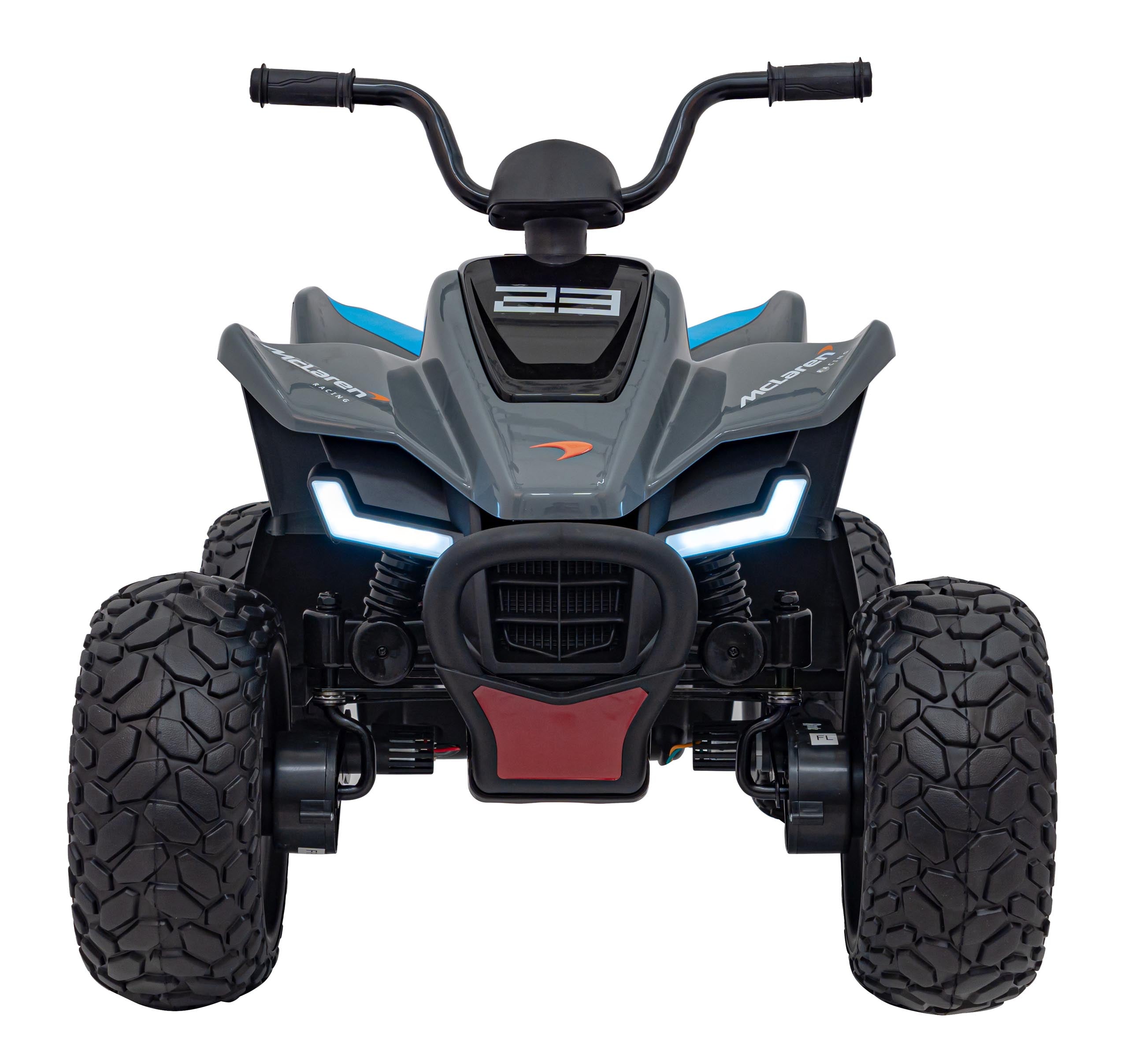 Licencirani quad na akumulator Mclaren Racing MCL 35 4x4- sivi