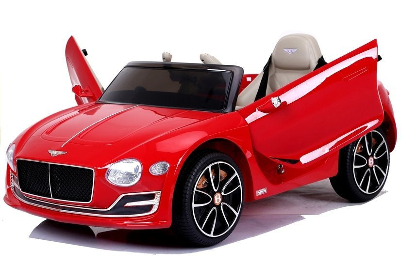 Bentley Electric Ride On Car - Red Painted