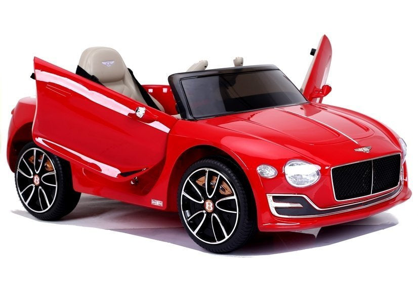 Bentley Electric Ride On Car - Red Painted