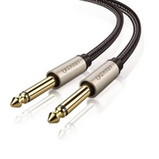 Ugreen 10636 audio kabel 1 m 6.35mm Crno