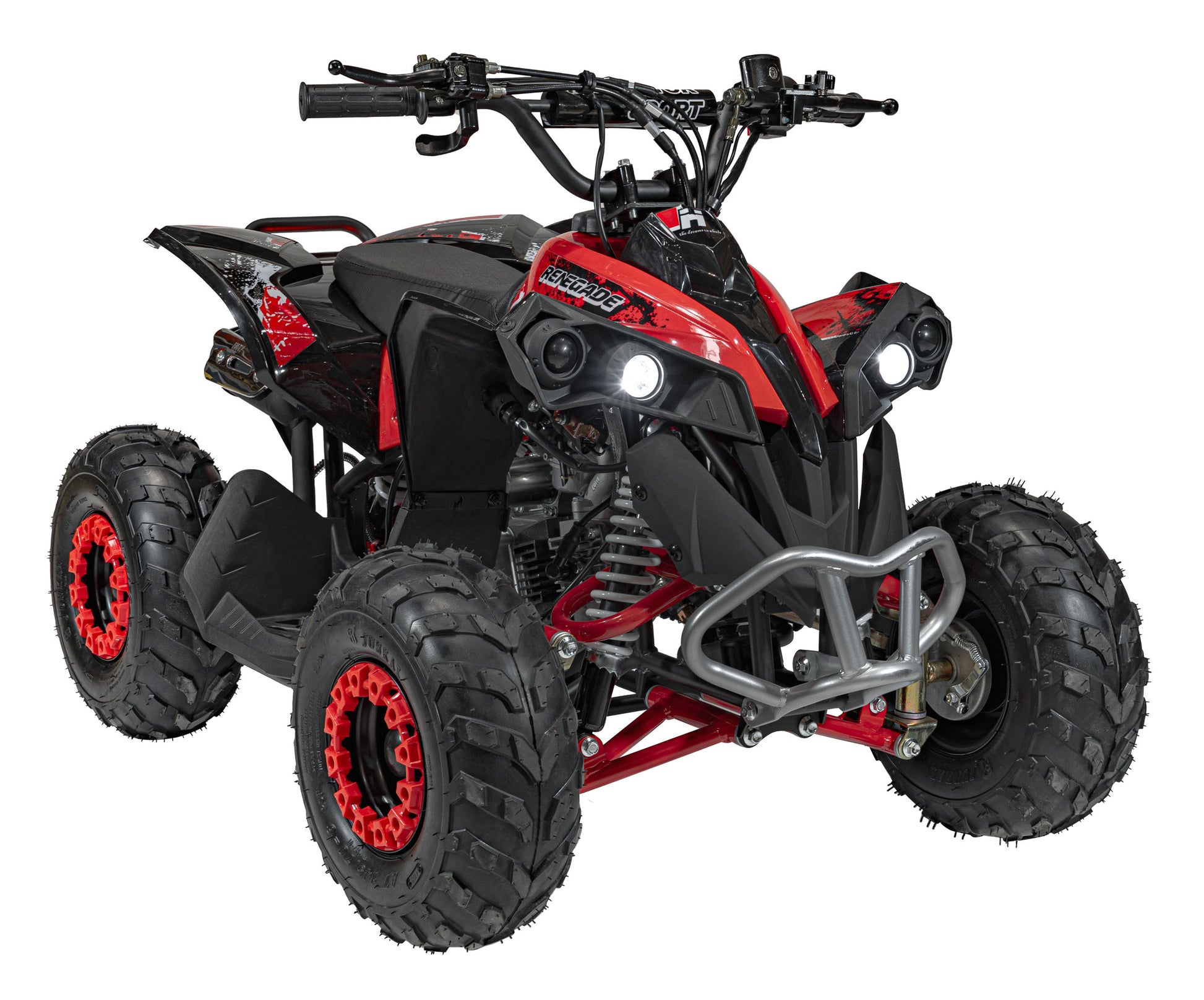 Quad na benzin RENEGADE HighPer 110CC Combustion - crveni