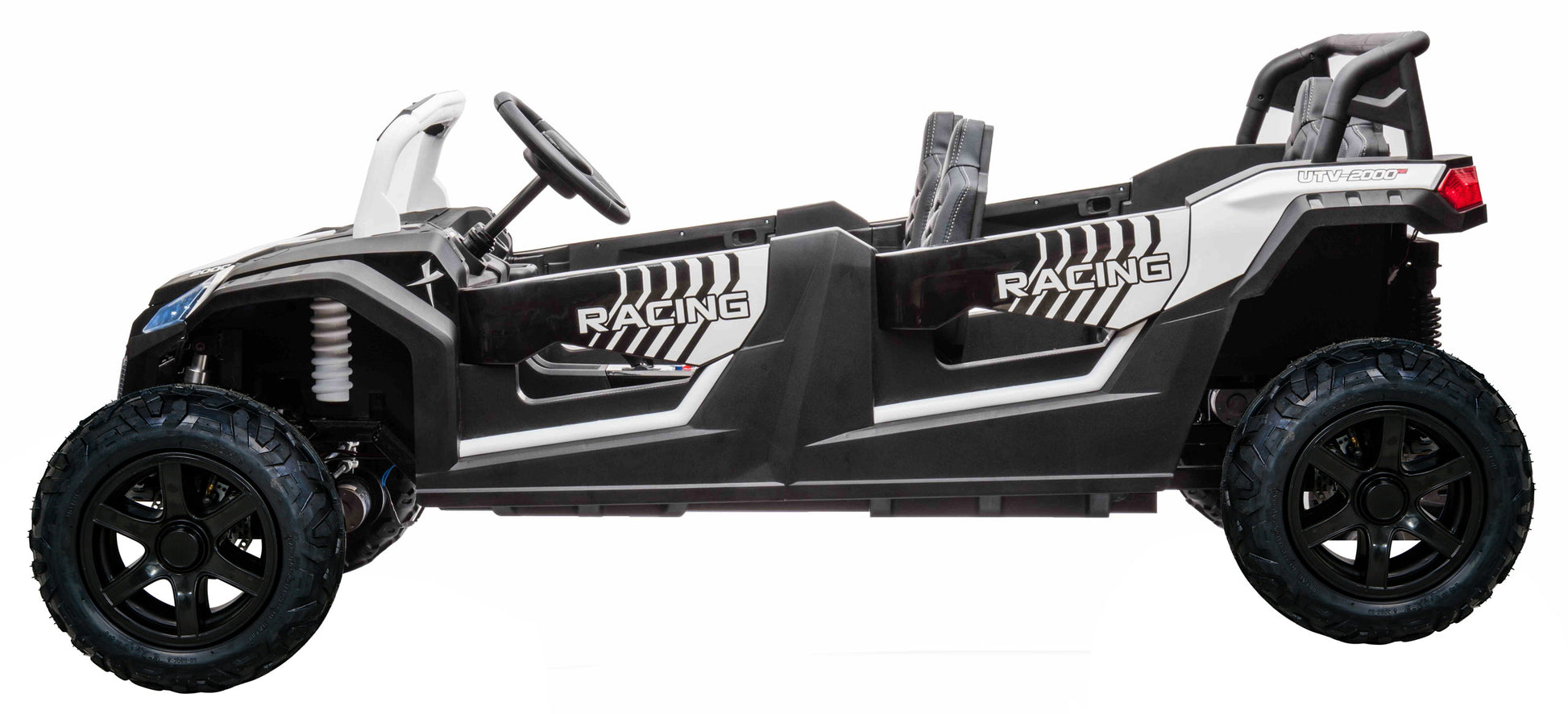 Buggy na akumulator za 4 osobe ATV RACING UTV2000 4x4 - bijeli