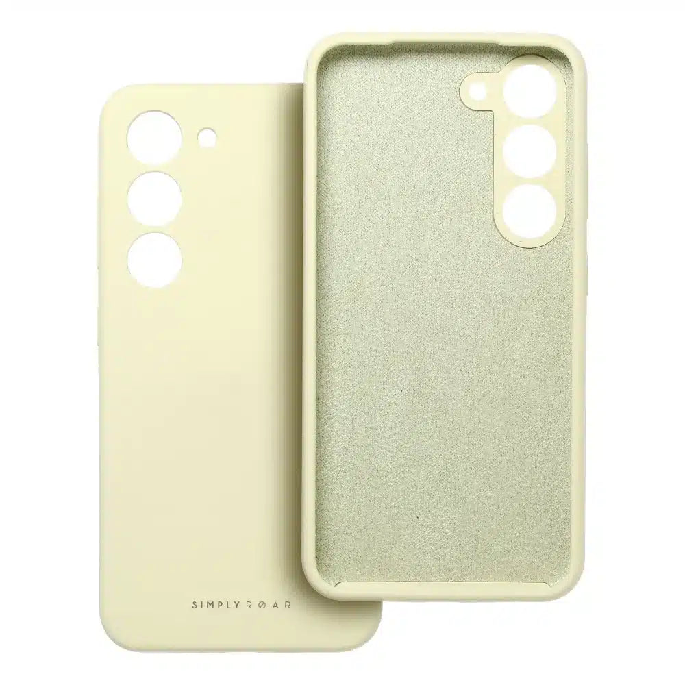 Roar Cloud-Skin Case - za Samsung Galaxy A54 5G Light Yellow