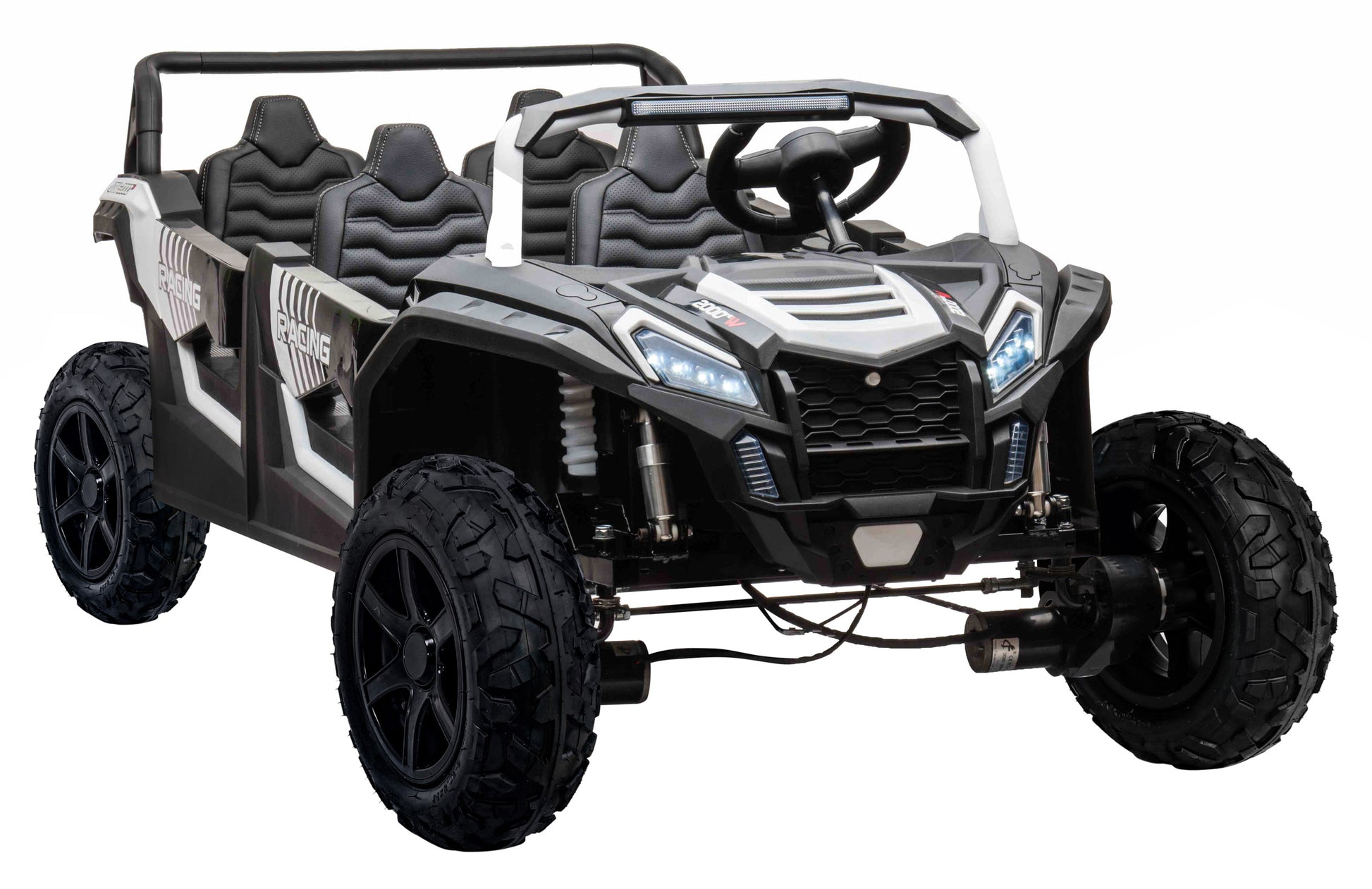 Buggy na akumulator za 4 osobe ATV RACING UTV2000 4x4 - bijeli
