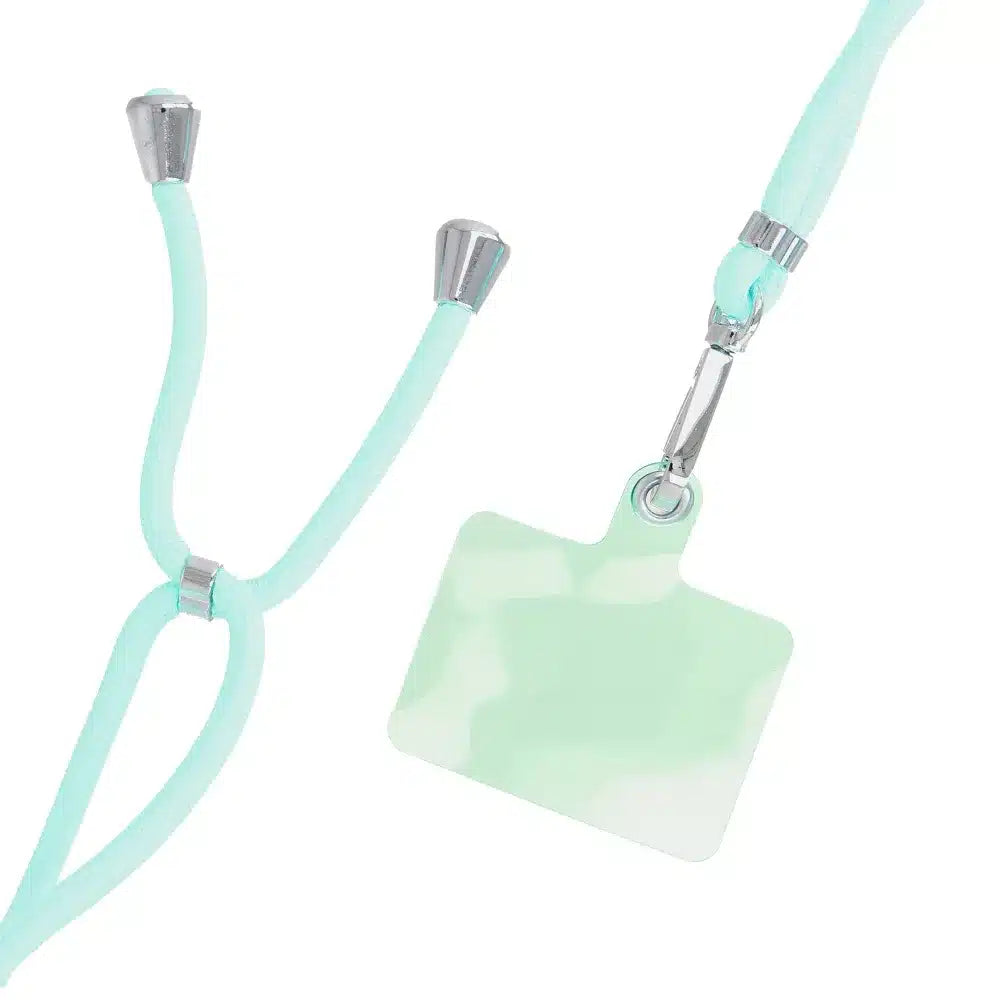 SWING privjesak za telefon podesive duljine / duljina kabela 165 cm (max 82,5 cm u omči) / rame ili vrat – svijetlo zelena