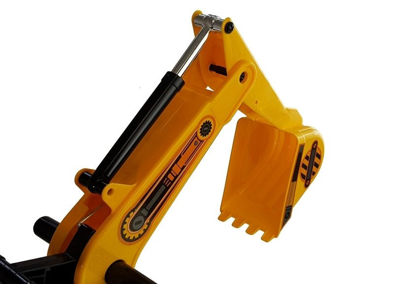 Dječja guralica Excavator arm - žuta