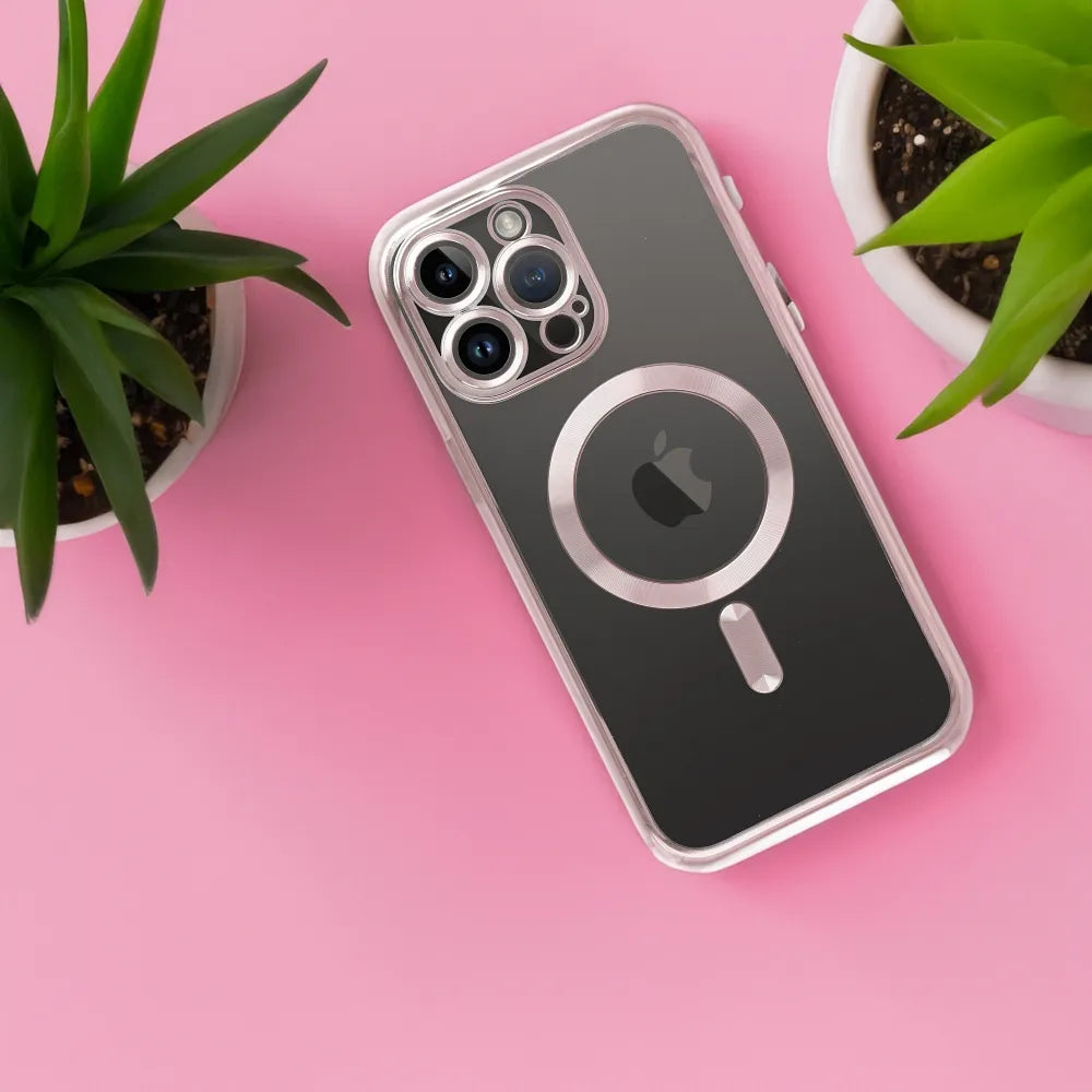 Electro Mag Cover za iPhone 12 PRO ružičasto zlatna
