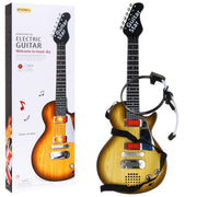 Dječja električna gitara Rock - smeđa