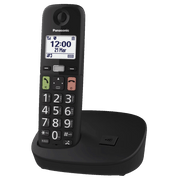 Panasonic Telefon bežični, DECT/GAP, 1.8" display, crna boja - KX-TGU110FXB