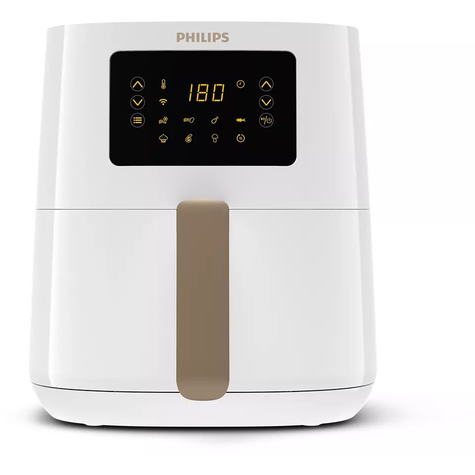 Philips 5000 series HD9255/30 friteza Jednostruko 4,1 L Samostojeći 1400 W Friteza na vrući zrak Bijelo