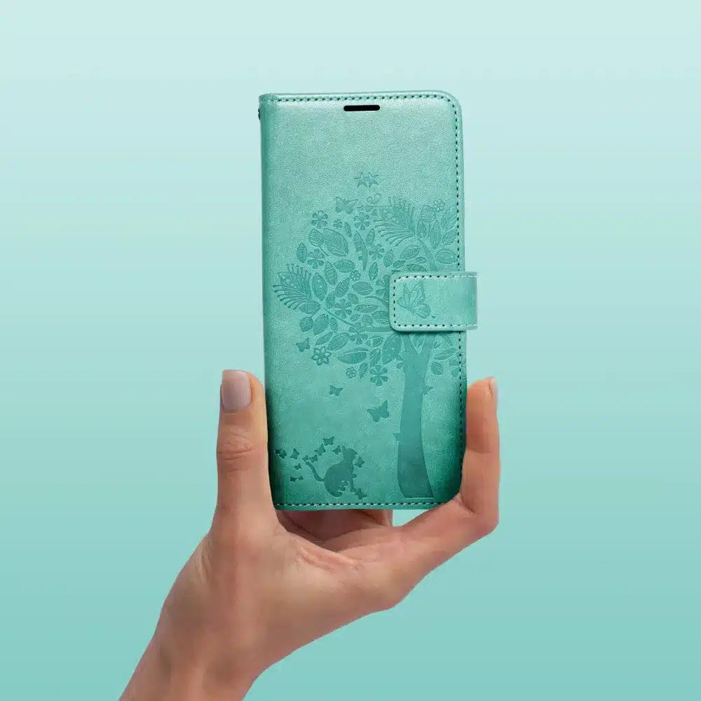 MEZZO Book case za SAMSUNG GALAXY A13 4G tree green