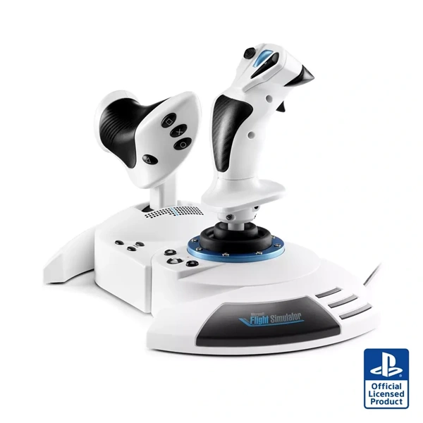 Thrustmaster T.Flight Hotas 5 Microsoft Flight Simulator Edition Bijelo USB Flight Sim / Simulator leta Digitalno PC/osobno računalo, PlayStation 5, PlayStation 4
