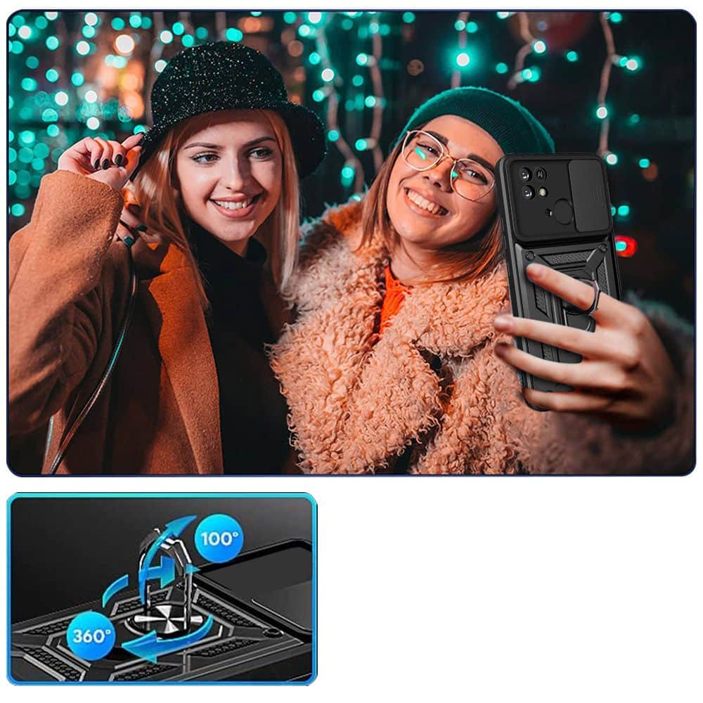 TECH-PROTECT CAMSHIELD PRO ZAŠTITNA MASKA ZA XIAOMI REDMI 10C CRNA