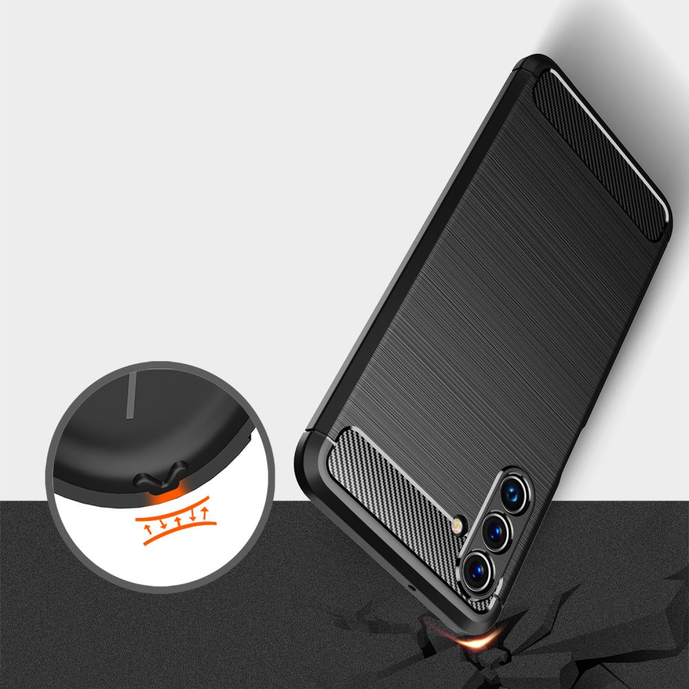 TECH-PROTECT TPUCARBON ZA SAMSUNG GALAXY A04S / A13 5G CRNA