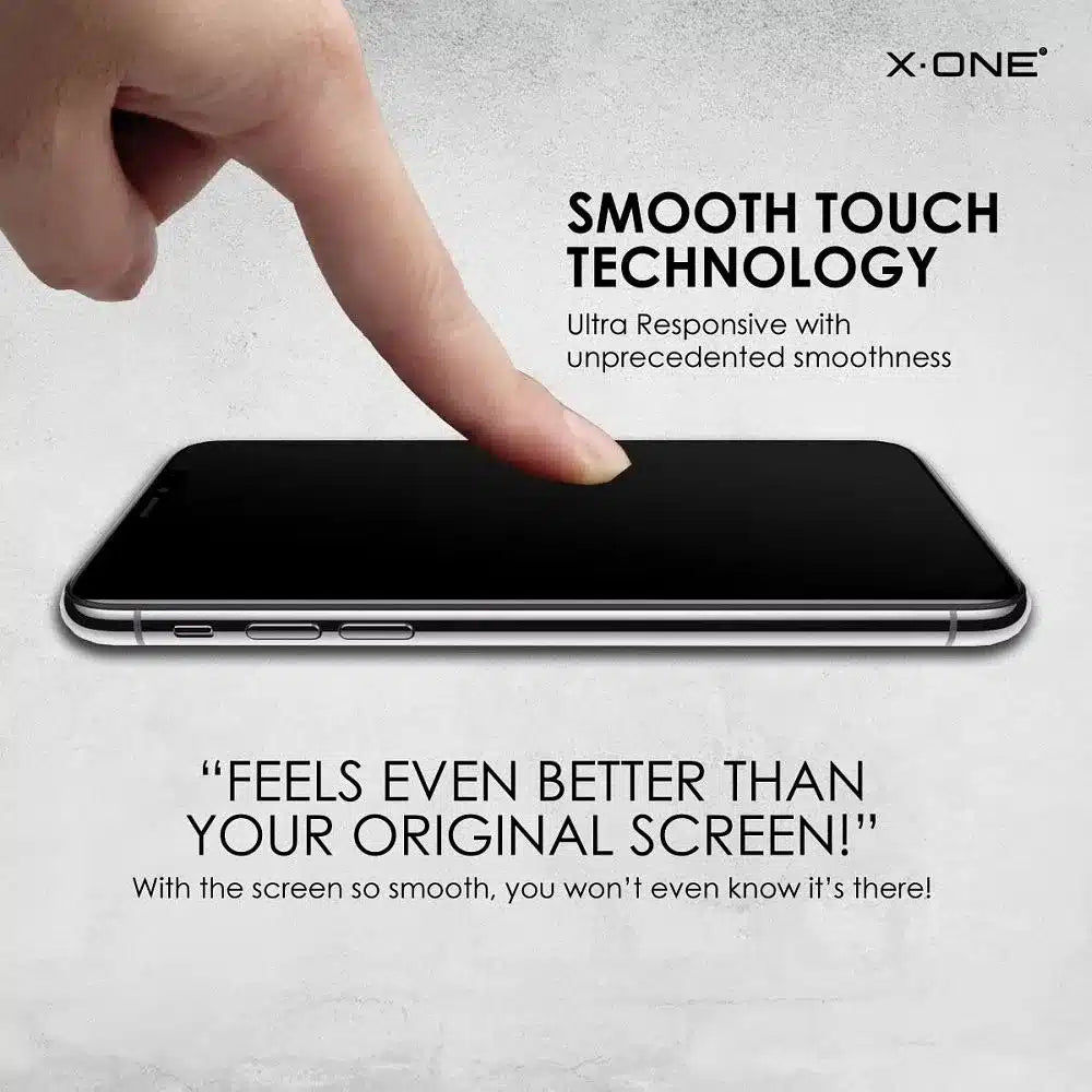 X-ONE Full Cover Extra Strong Tempered Glass Matte - za iPhone 15 Pro Max (puno ljepilo) crna