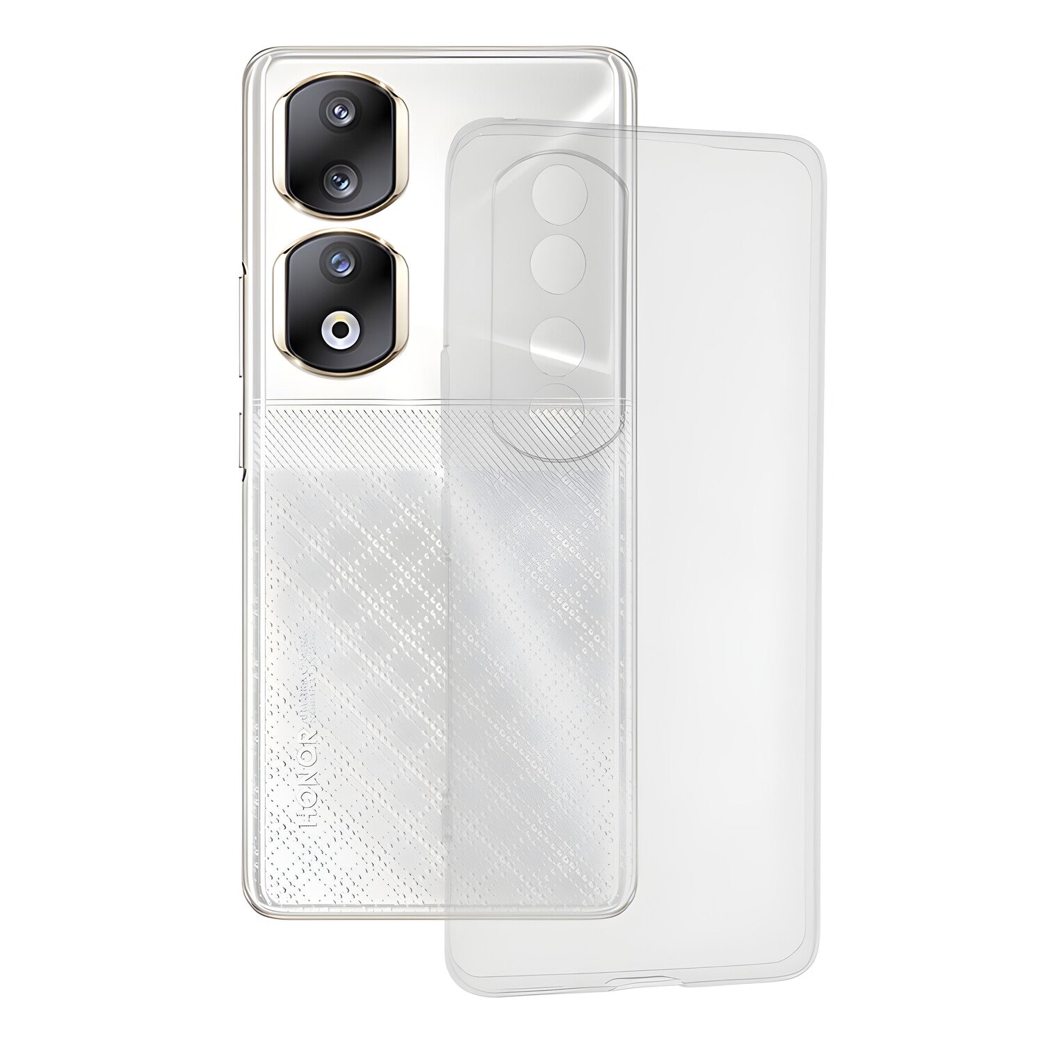 Przezračno zaštitno kućište za Honor 90 Pro - Prozirna KP29152