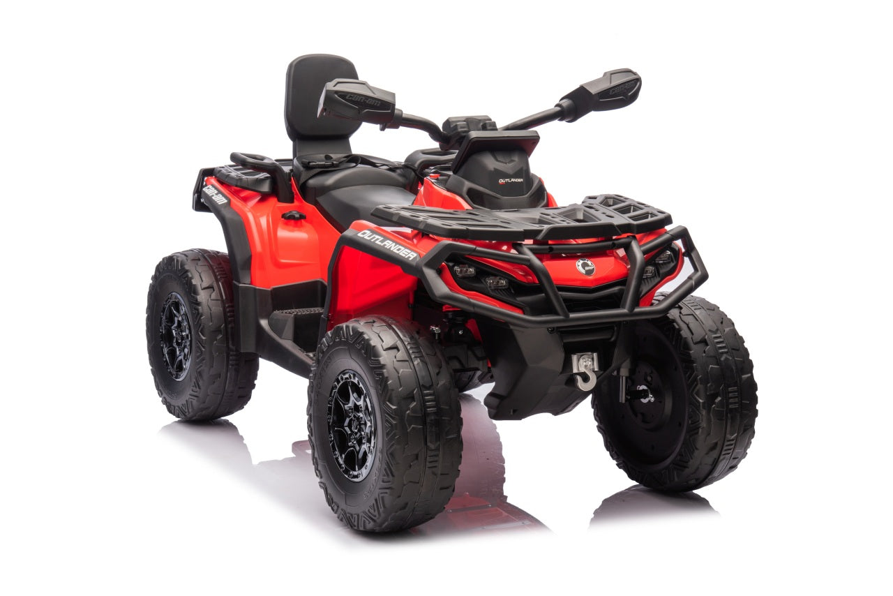 Quad na akumulator Can-Am Outlander ATV 4x4 200W - crveni