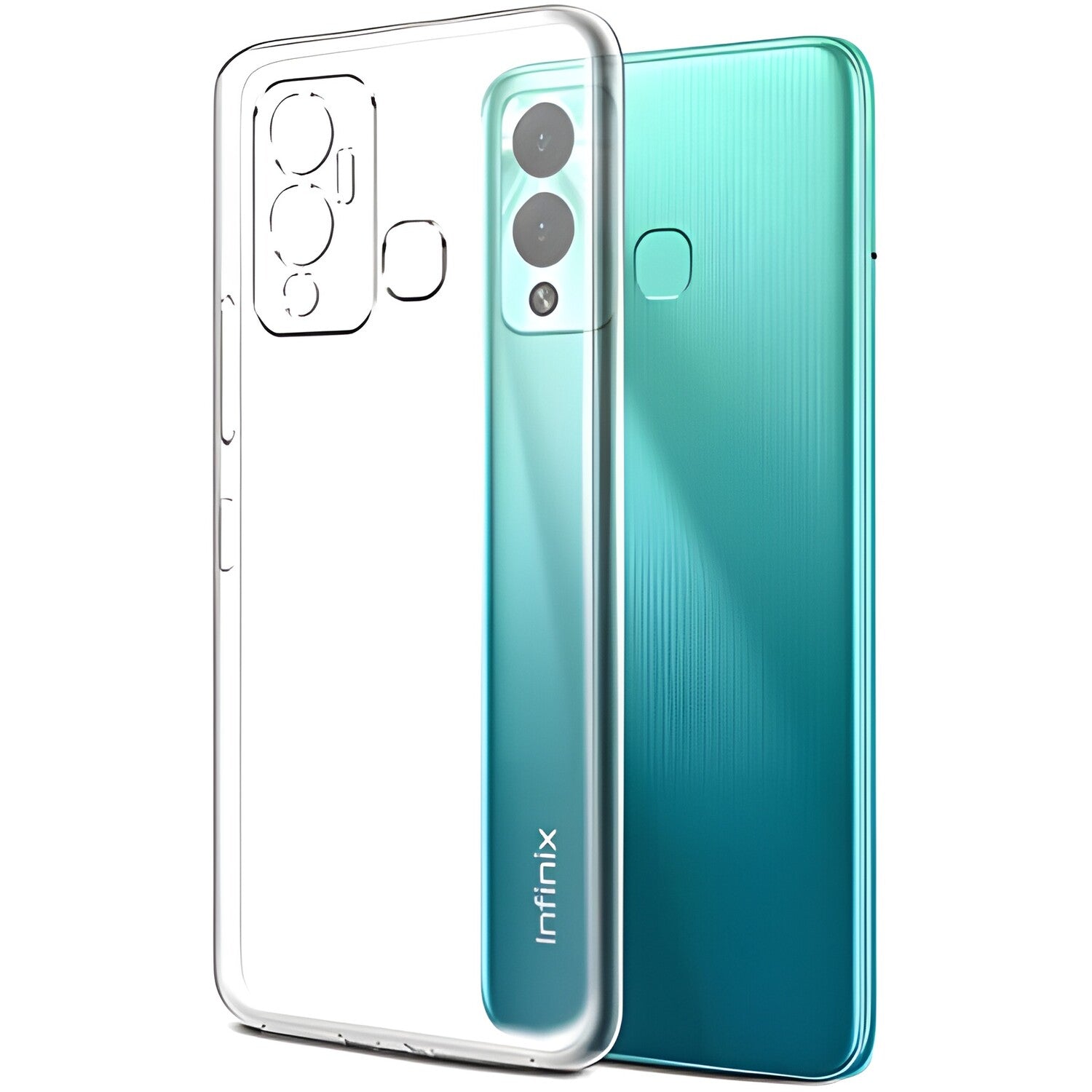 Przezračno zaštitno kućište za Infinix Hot 12i - Prozirna KP23963