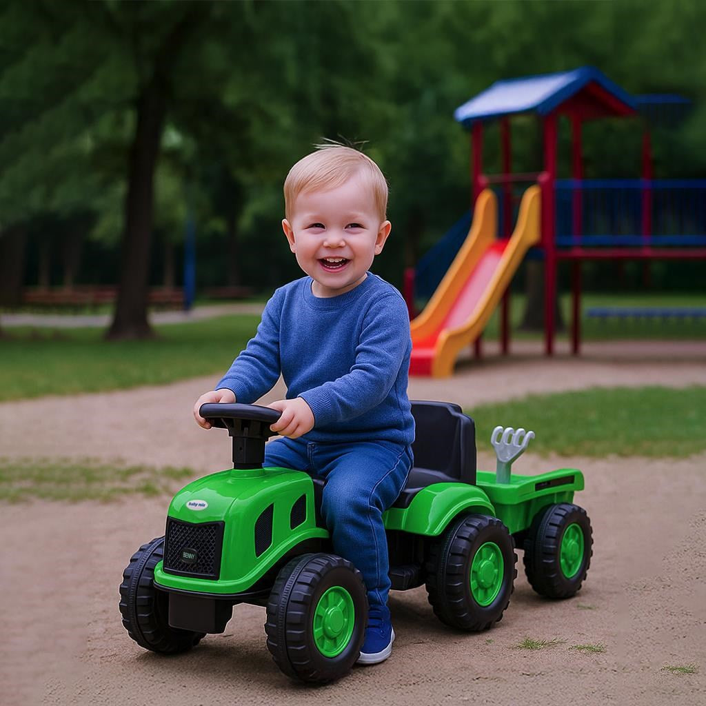 Guralica traktor Benny zeleni