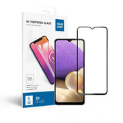 Blue Star 5D kaljeno staklo – za Samsung Galaxy A32 5G (potpuno ljepilo/case friendly) – crno