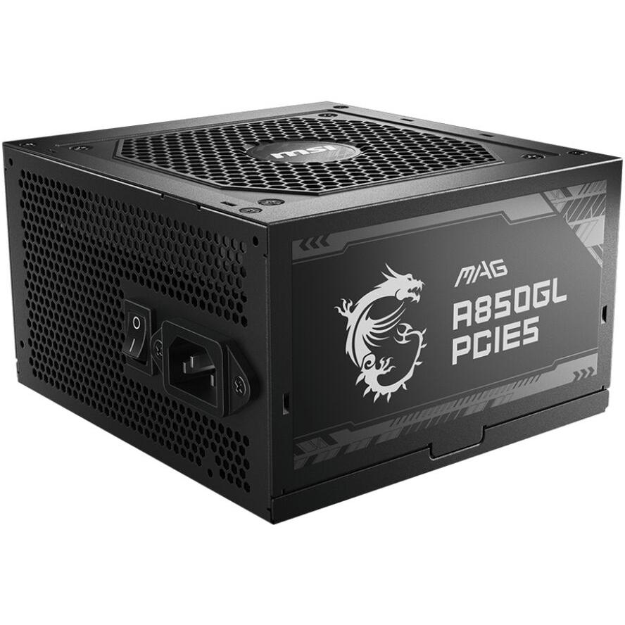 MSI MAG A850GL PCIE5 jedinica za napajanje 850 W 20+4 pin ATX ATX Crno