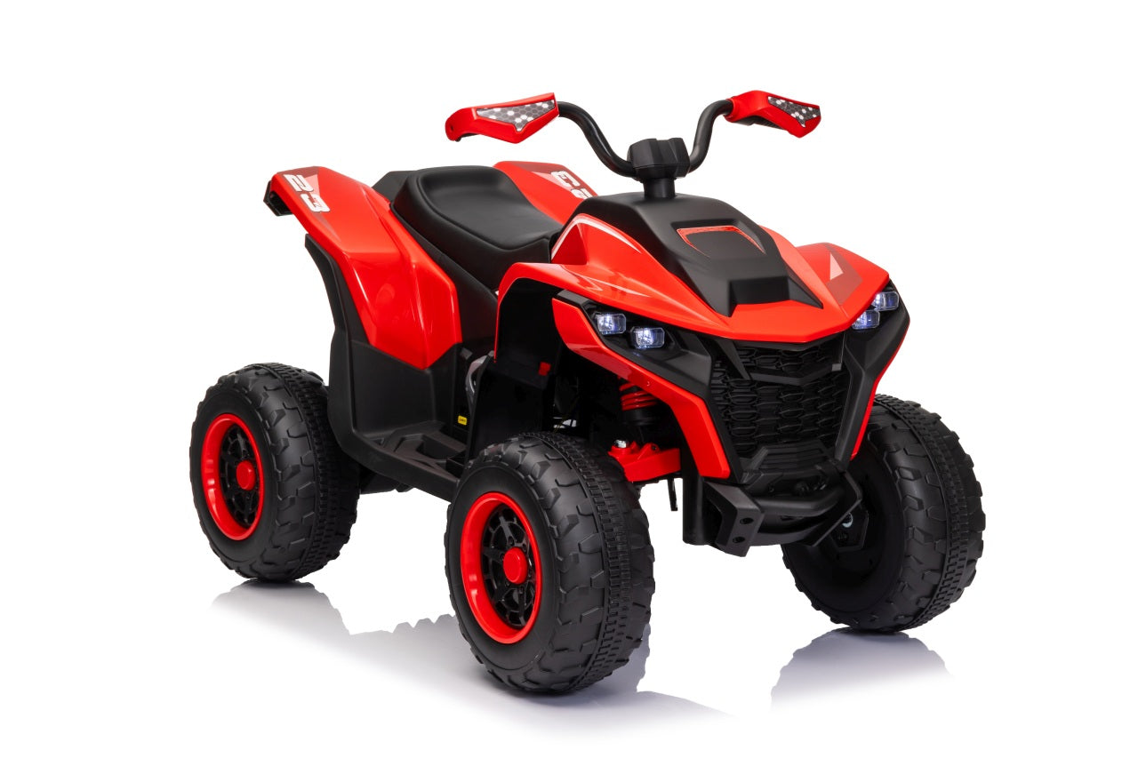 Quad na akumulator Fast Wheel 4x4 - crveni