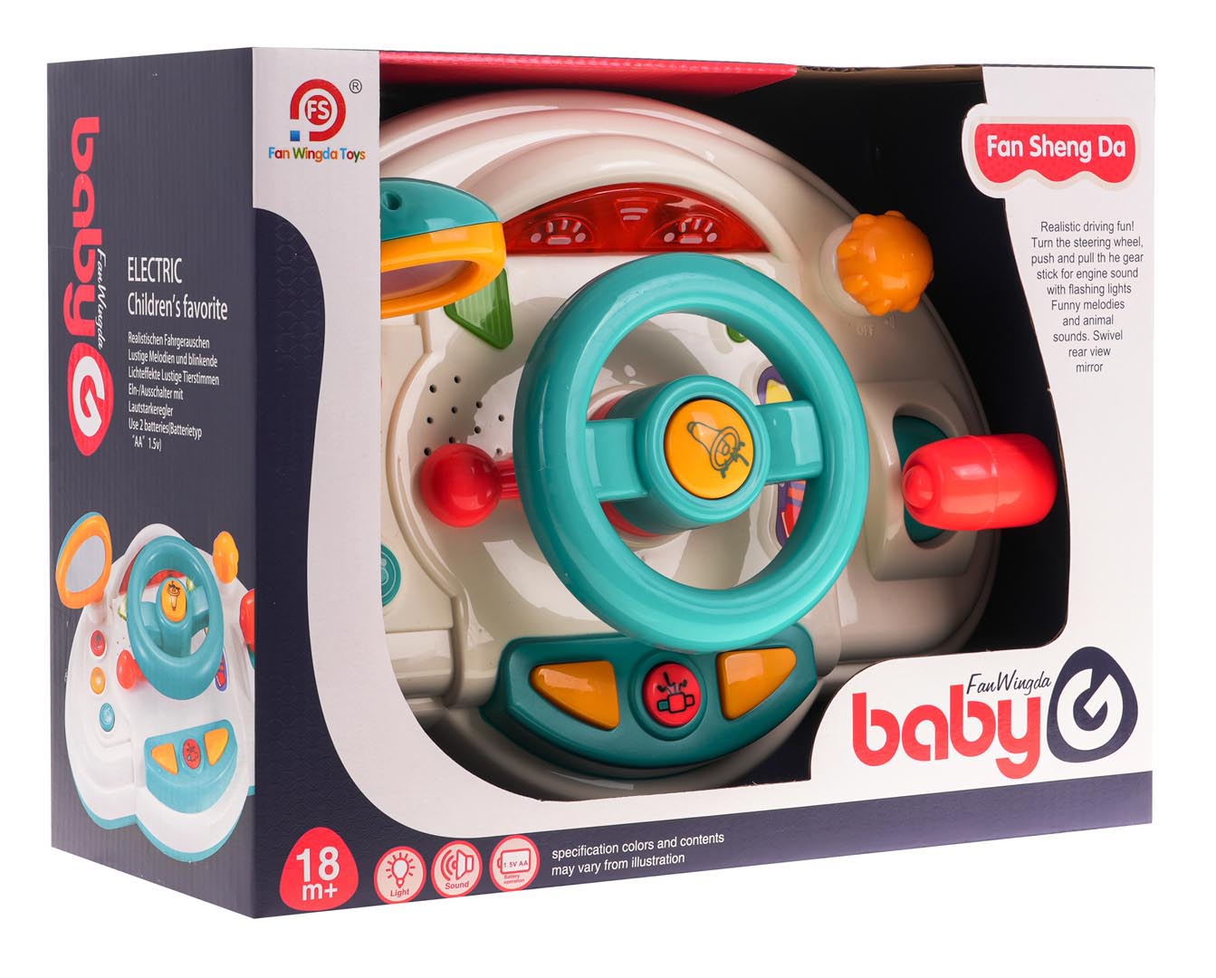 Multifunkcionalni interaktivni simulator vožnje za najmlađe Baby G