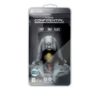 X-ONE Full Cover Extra Strong Privacy kaljeno staklo - za iPhone 16 / iPhone 15 (puno ljepilo) crno