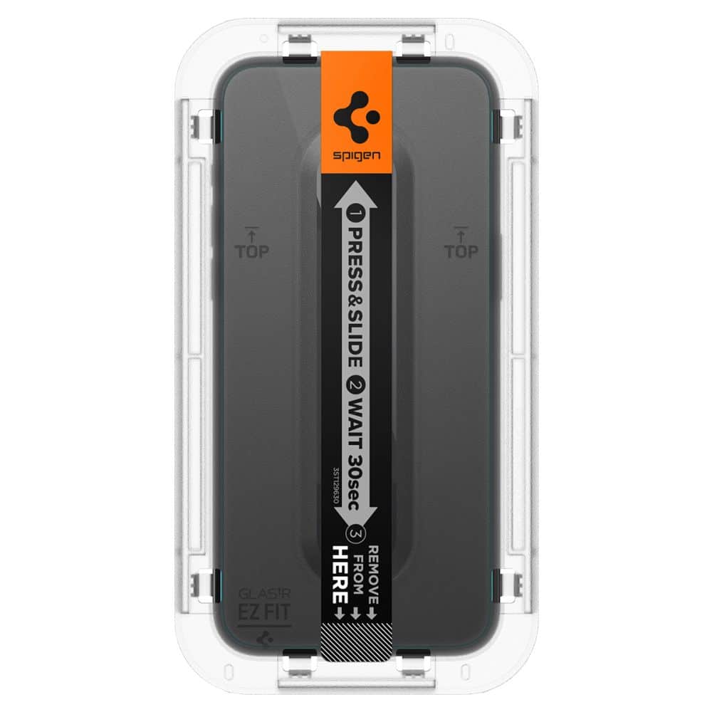 Kaljeno staklo SPIGEN GLAS.TR EZ FIT IPHONE 15 PRO prozirno