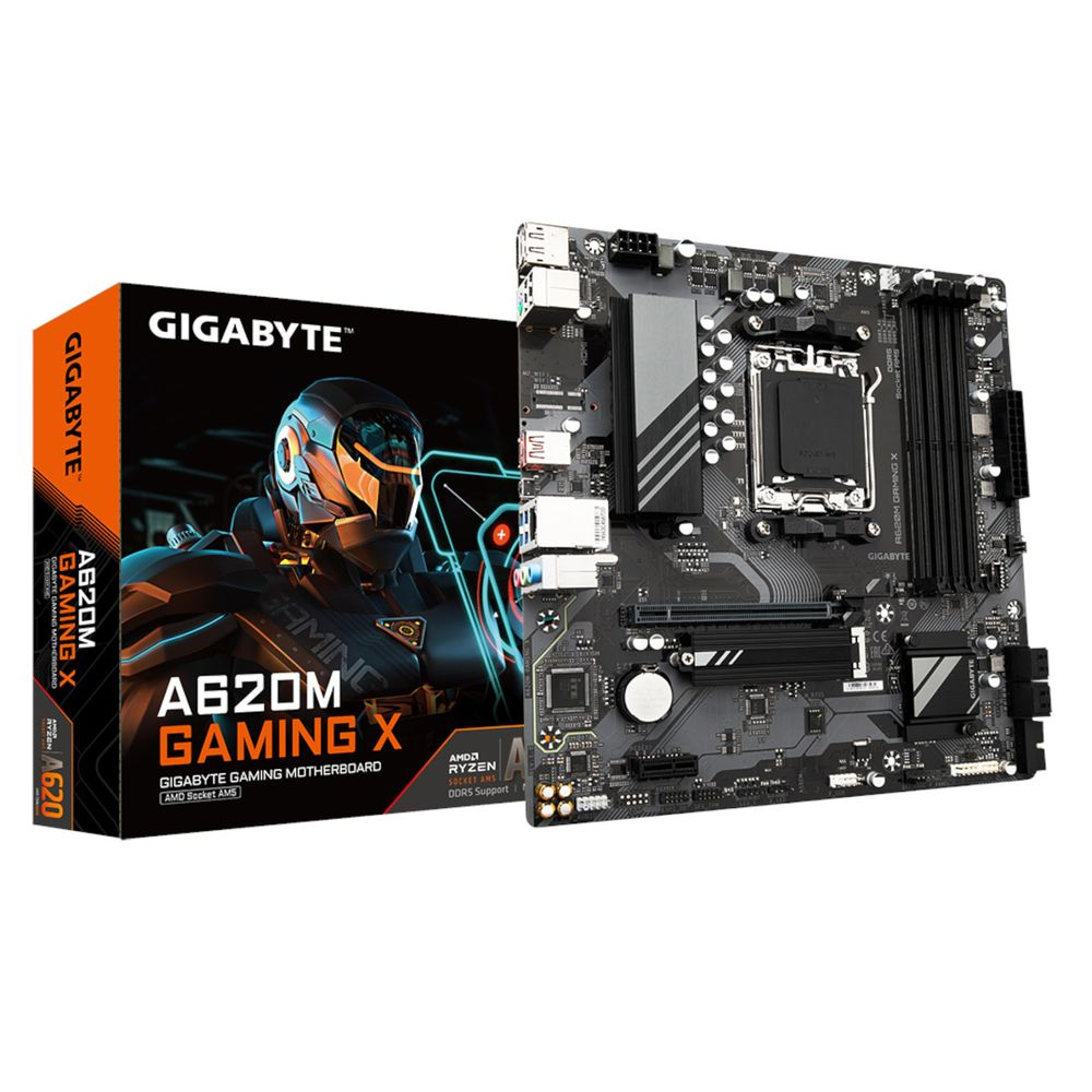 Gigabyte A620M GAMING X matična ploča AMD A620 Utor AM5 Mikro ATX