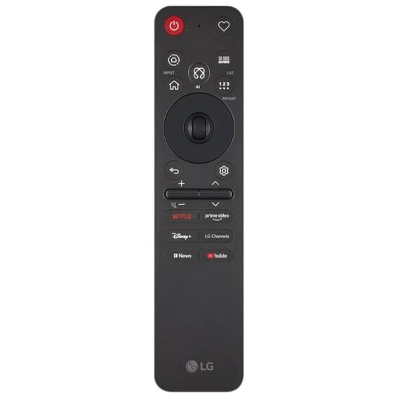 LG MR26GA daljinski upravljač TV Pritisak na gumbe, Rotacioni